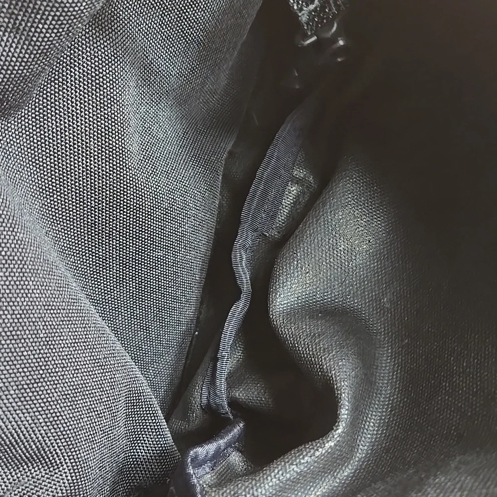 L.L. Bean Black Fabric Small Duffle Bag
